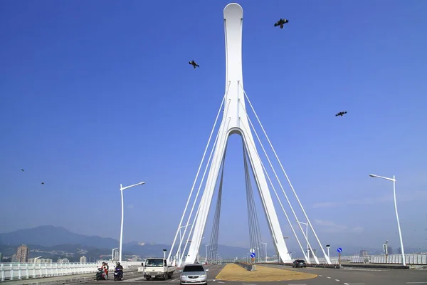 Ponte Shezi Rio Keelung — Fotografia de Stock