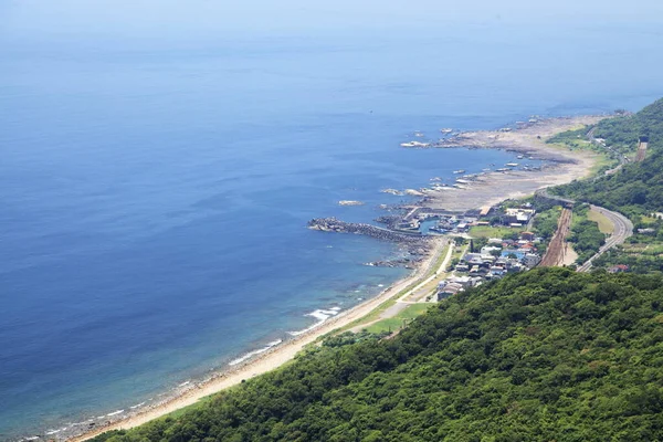 Vista Mar Yilan Taiwan — Fotografia de Stock