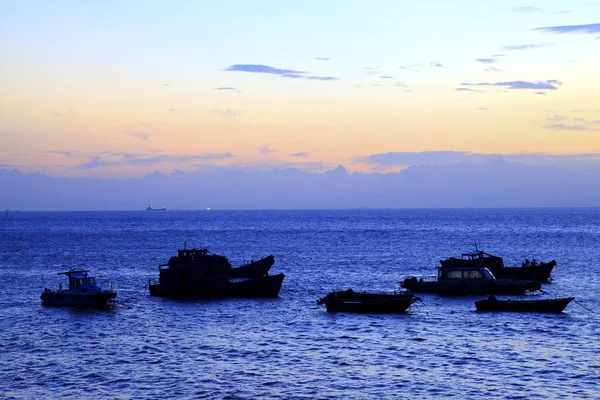 Вид Море Мазу Фуцзянь — стоковое фото