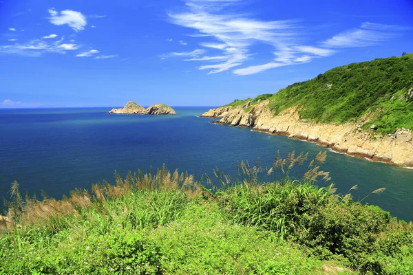 Vista Mar Mazu Fujian — Fotografia de Stock