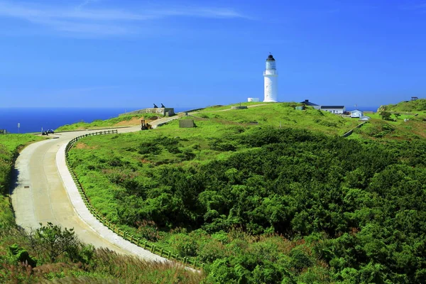 Matsu Dongju Island Lighthouse Overlooking — Stock Photo, Image