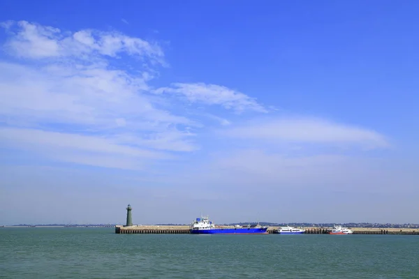 Kinmen Shuitou Terminal Passageiros Porto — Fotografia de Stock