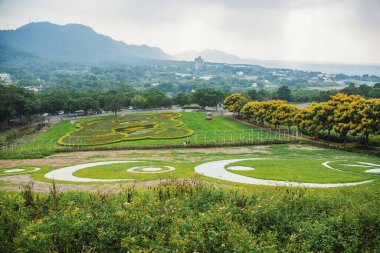Tayvan 'daki dağ manzarası
