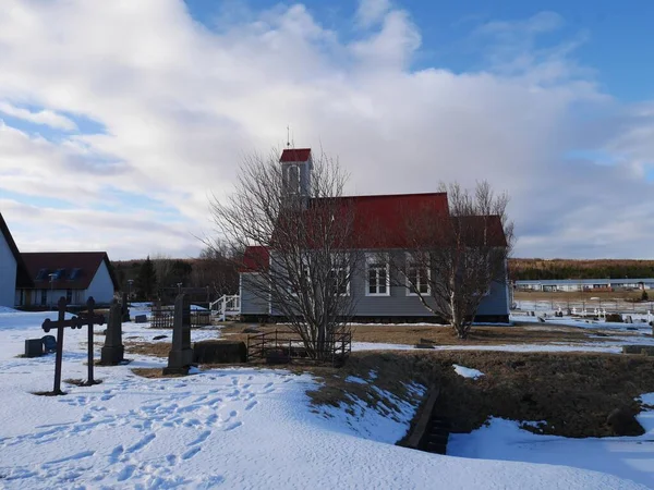 Edificio Exterior Islandia — Foto de Stock