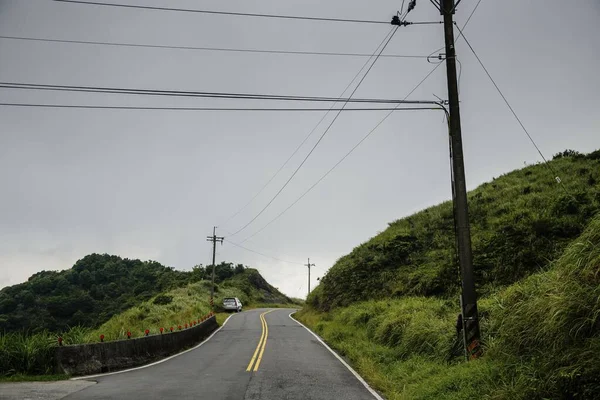 Paisaje Carretera Montaña Taiwán — Foto de Stock