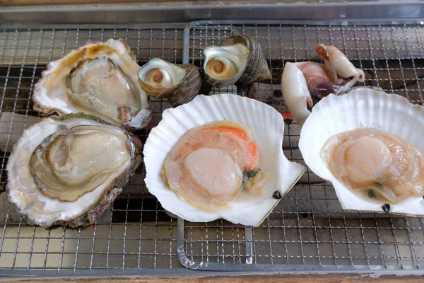 식당에서 내놓는 해산물 — 스톡 사진