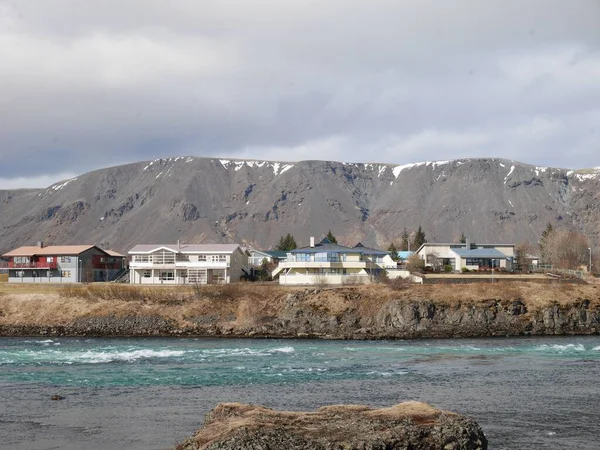 アイスランドの山の風景 — ストック写真