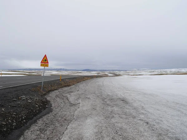 Estrada Sudoeste Islândia — Fotografia de Stock