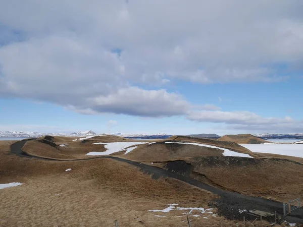 Berglandschap Ijsland — Stockfoto