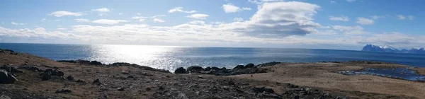 Panorama Över Kusten Island — Stockfoto