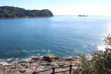 Japonya 'nın güzel kıyı şeridi