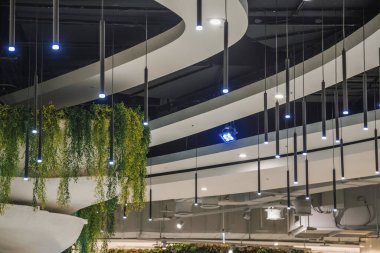 Modern binada Aydınlatma Ekipmanı 