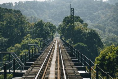 Tayvan 'daki dağ manzarası