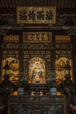 Budist tapınağı içeriden