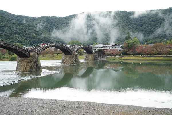 Puente Las Montañas Japón —  Fotos de Stock