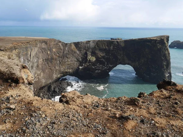 冰岛美丽的海岸线 — 图库照片