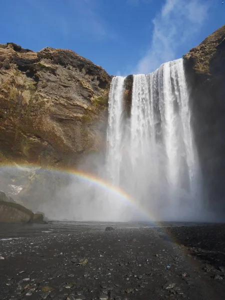 Paysage Cascade Islande — Photo