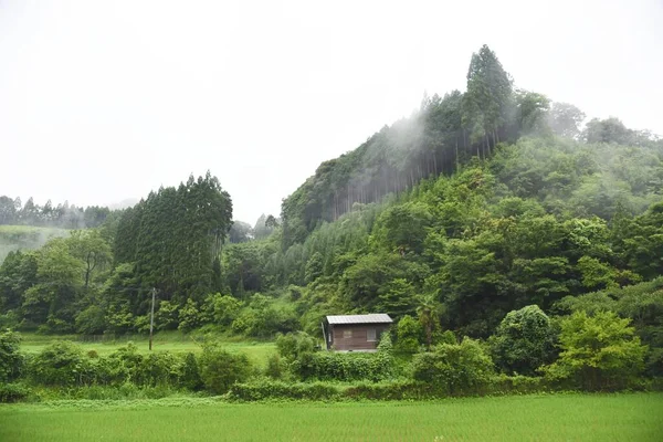 Bergslandskap Japan — Stockfoto