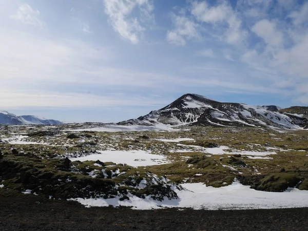 Paysage Montagne Iceland — Photo