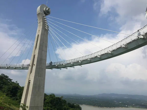 Ponte Cielo Blu Taiwan — Foto Stock