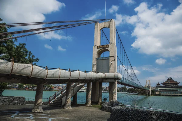 Brug Blauwe Lucht Taiwan — Stockfoto