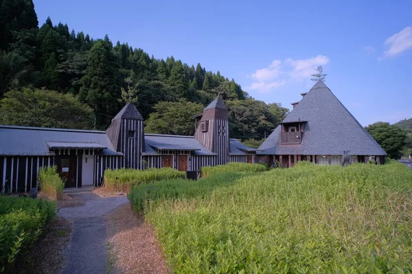 Bergslandskap Japan — Stockfoto