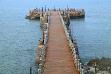 Shandong, Çin 'de Beihaiwan ayağının kesilmesi