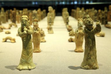 Çin 'in Jiangxi şehrindeki Çin seramik müzesi.