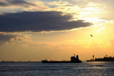 Türkiye 'de günbatımı görünümü