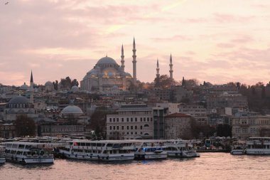 Türkiye 'de günbatımı görünümü