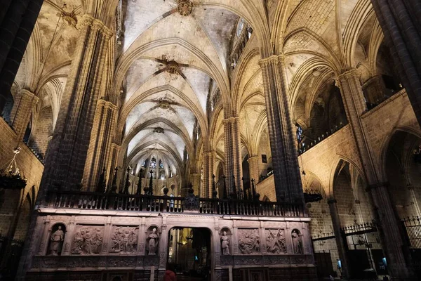 Catedral Barcelona España Fotos De Stock