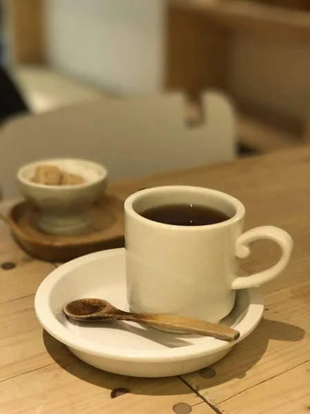 桌上的咖啡 — 图库照片