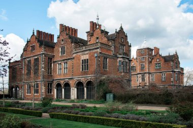 Birmingham, Birleşik Krallık, 22 Şubat 2018.Aston Hall, 17. yüzyıl kırmızı tuğlalı konağı, Birmingham, İngiltere, Birleşik Krallık. 