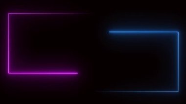 mor neon ışık efekti arkaplanı