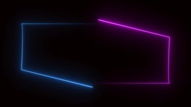 Parlak satır efektli soyut arkaplan