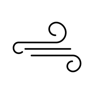 Hava Hattı Vektör Simgesi Tasarımı