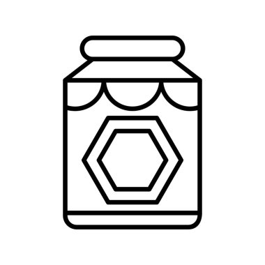 Bal Özeti Vektör Simgesi Tasarımı