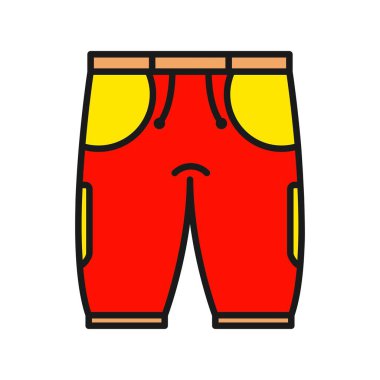  Kısa Satır Dolu Vektör Simgesi Tasarımı