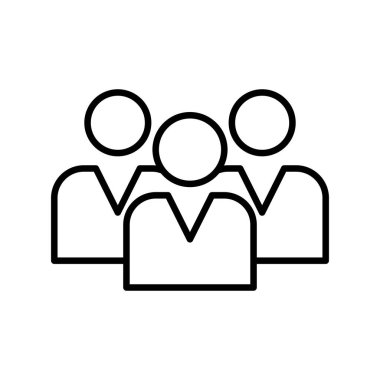 Gruplar Özeti Vektör Simgesi Tasarımı