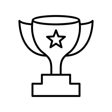 Ödül Özeti Vektör Simgesi Tasarımı