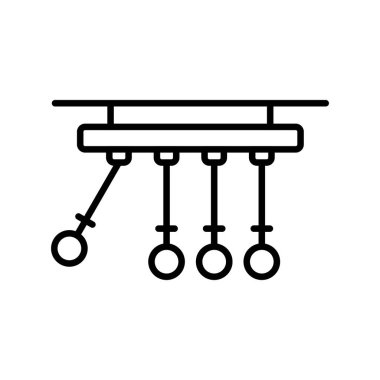 Momentum Taslak Vektör Simgesi Tasarımı