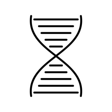DNA Özeti Vektör Simgesi Tasarımı