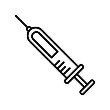 Klinik Taslak Vektör Simgesi Tasarımı