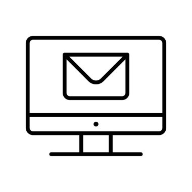 zarf Özeti Vektör Simgesi Tasarımı