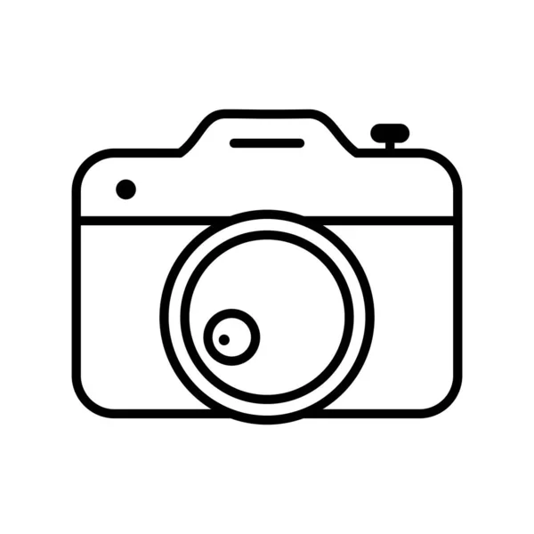 Камера Начерки Векторні Піктограми Демонстрація — стоковий вектор