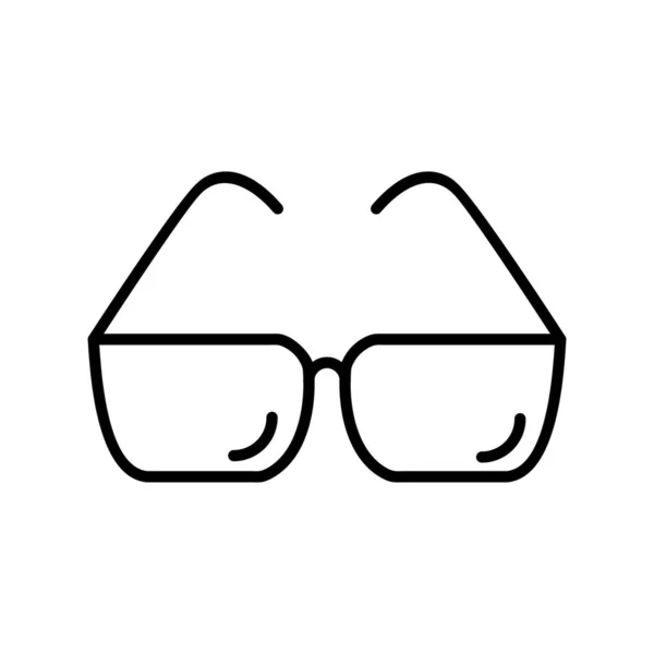 Sunglass Outline Vector Icon Desig — Stockový vektor