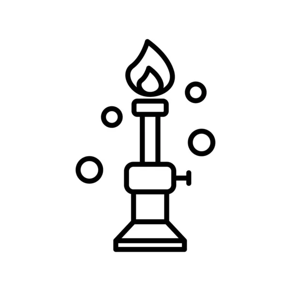 燃烧器概述向量Icon设计 — 图库矢量图片