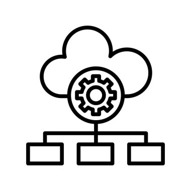 Çizelge Özeti Vektör Simgesi Tasarımı