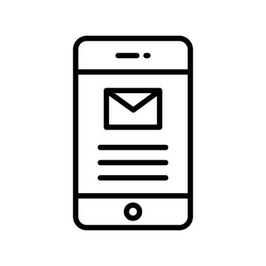 İleti Özeti Vektör Simgesi Tasarımı