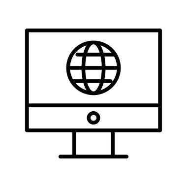  Lcd Taslak Vektör Simgesi Tasarımı